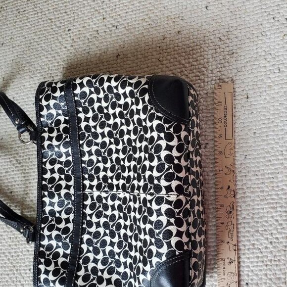 COACH Heritage Stripe Black and Grey 4 Piece Set - Picture 12 of 16